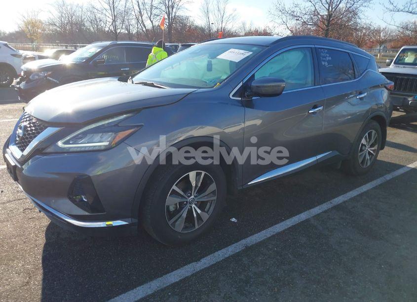 Photo 2 of 2022 Nissan Murano SV INTELLIGENT AWD (VIN 5N1AZ2BS7NC123557)
