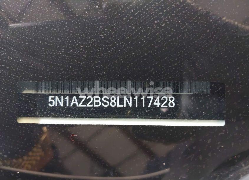 Photo 18 of 2020 Nissan Murano SV INTELLIGENT AWD (VIN 5N1AZ2BS8LN117428)