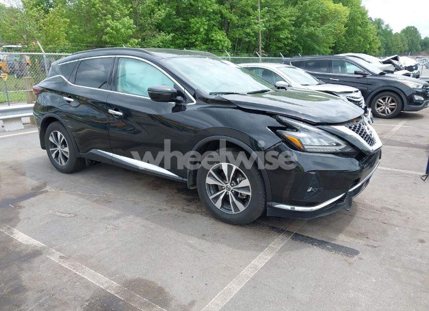 2022 Nissan Murano SV INTELLIGENT AWD (VIN 5N1AZ2BSXNC124539) main photo