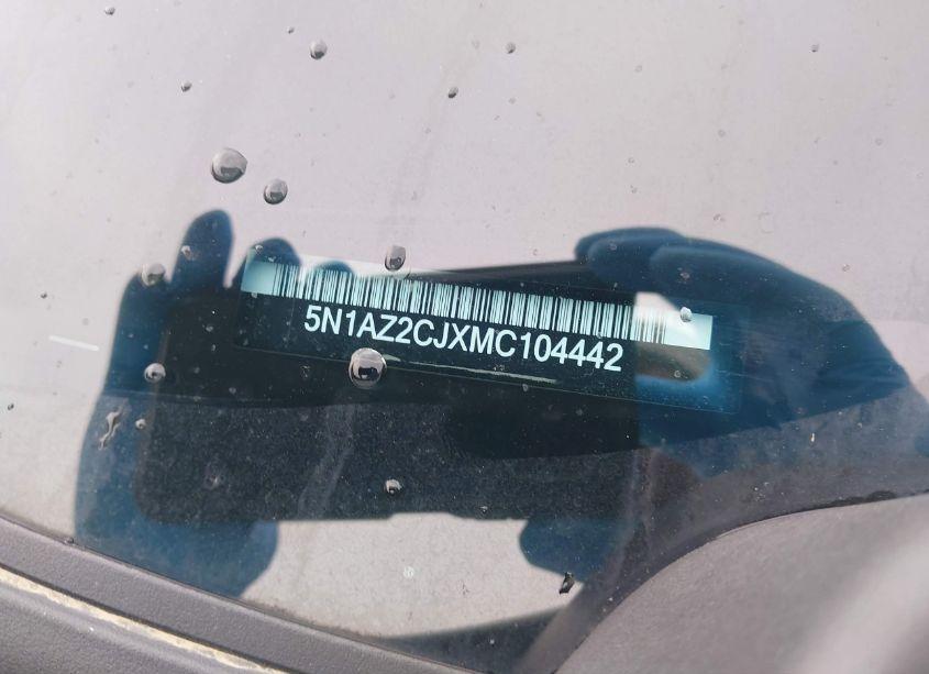 Photo 9 of 2021 Nissan Murano SL FWD (VIN 5N1AZ2CJXMC104442)