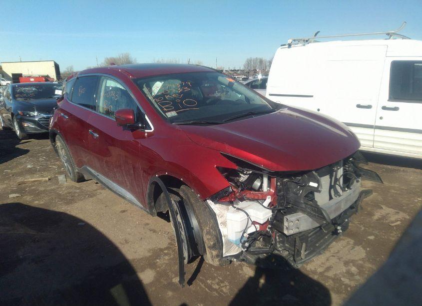 2023 Nissan Murano SL INTELLIGENT AWD (VIN 5N1AZ2CS6PC120733) main photo