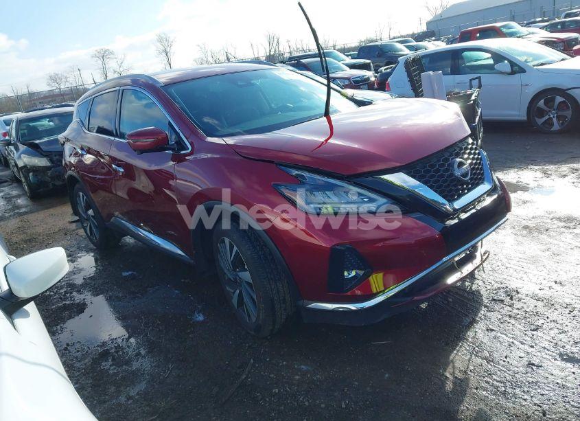 2023 Nissan Murano SL INTELLIGENT AWD (VIN 5N1AZ2CS7PC119882) main photo
