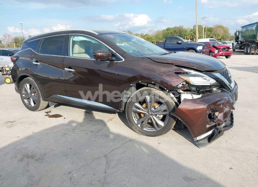 2021 Nissan Murano PLATINUM INTELLIGENT AWD (VIN 5N1AZ2DS0MC128952) main photo