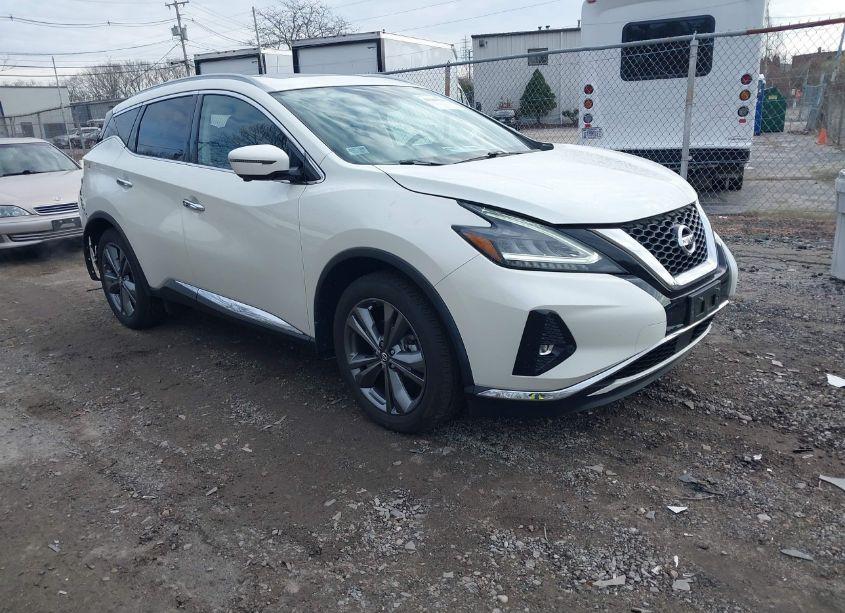2021 Nissan Murano PLATINUM INTELLIGENT AWD (VIN 5N1AZ2DS1MC122707) main photo