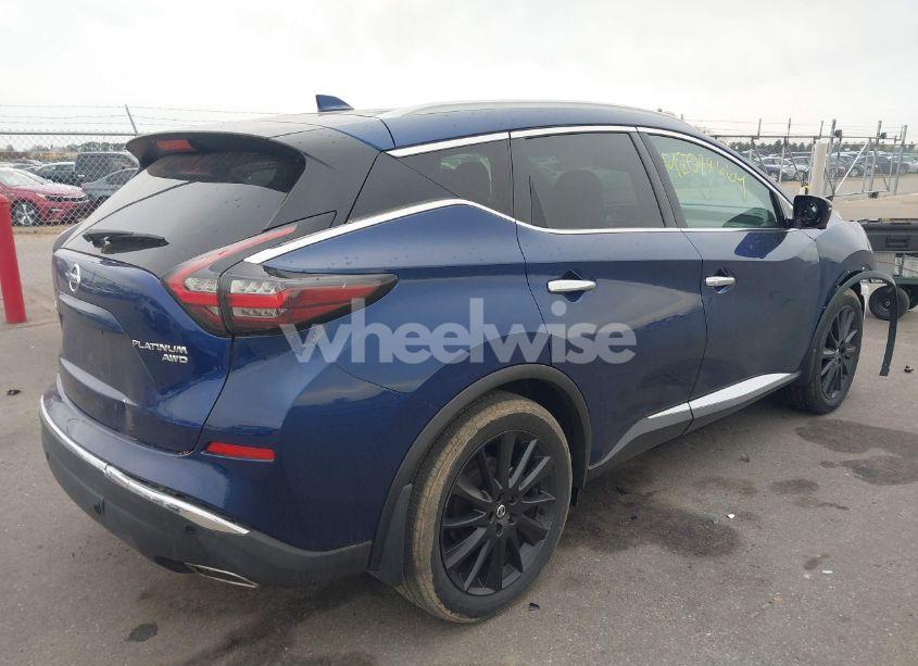 Photo 4 of 2022 Nissan Murano PLATINUM INTELLIGENT AWD (VIN 5N1AZ2DS1NC125303)