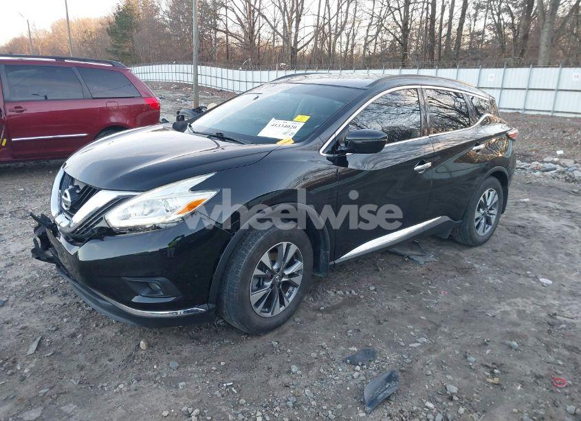 Photo 2 of 2016 Nissan Murano SV (VIN 5N1AZ2MG0GN150728)