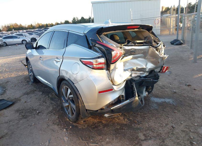 Photo 13 of 2017 Nissan Murano PLATINUM (VIN 5N1AZ2MG0HN104317)