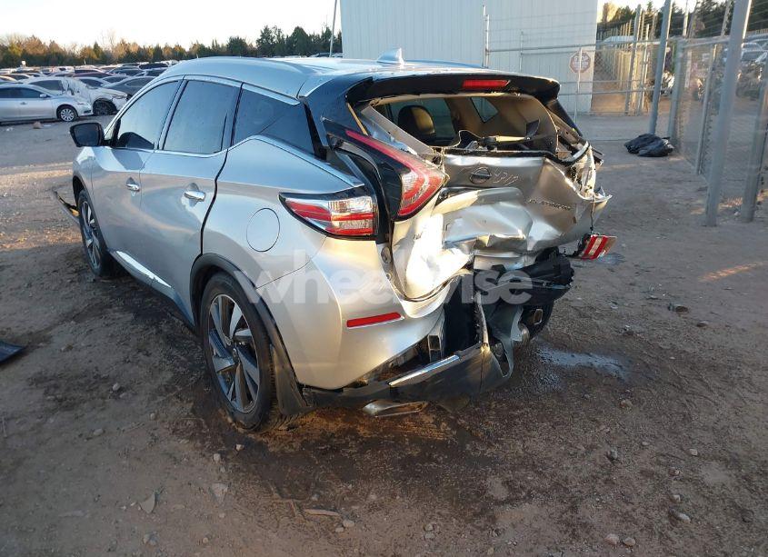 Photo 3 of 2017 Nissan Murano PLATINUM (VIN 5N1AZ2MG0HN104317)