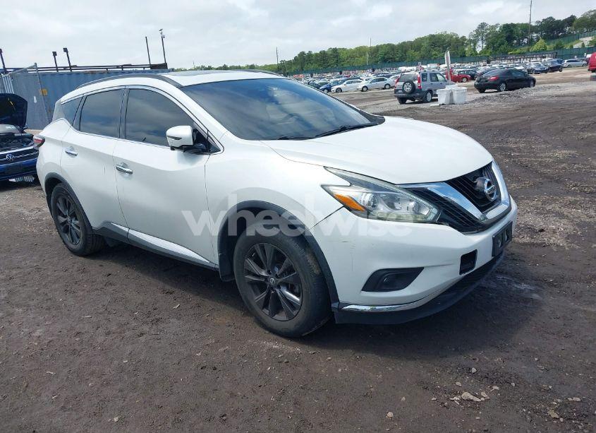 2017 Nissan Murano SV (VIN 5N1AZ2MG0HN147913) main photo