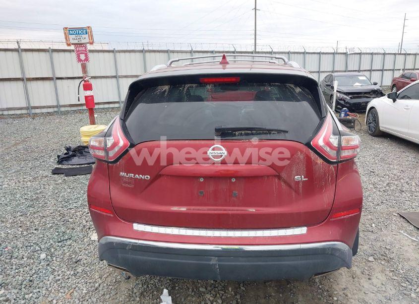 Photo 16 of 2017 Nissan Murano SL (VIN 5N1AZ2MG0HN162850)