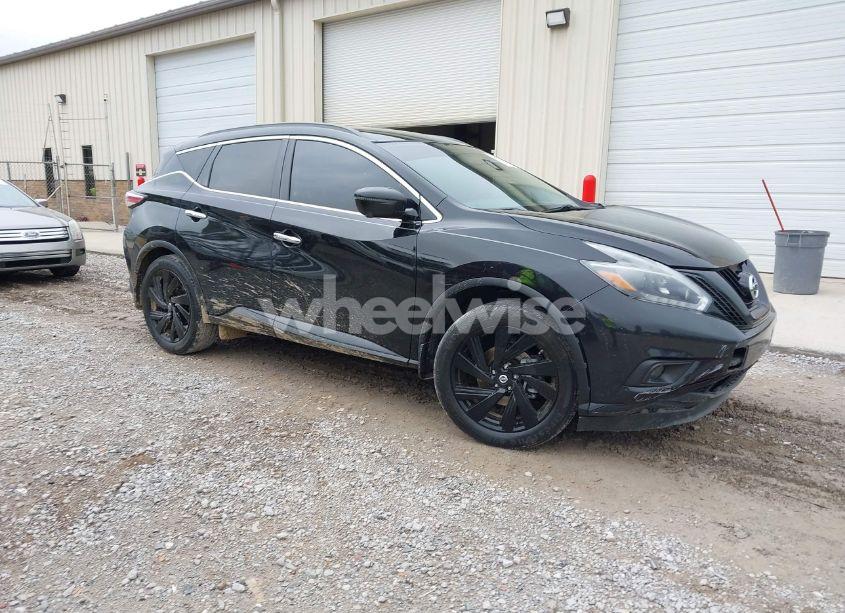 2018 Nissan Murano SL (VIN 5N1AZ2MG0JN197085) main photo