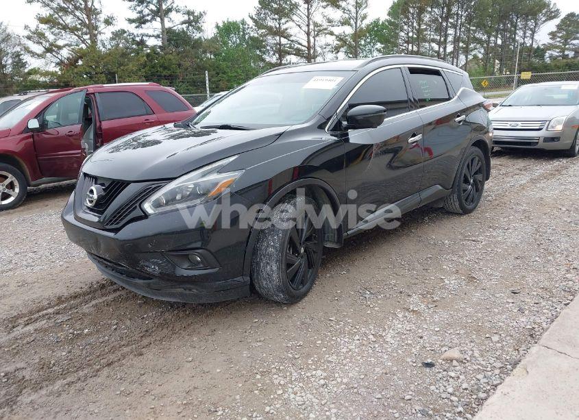 Photo 2 of 2018 Nissan Murano SL (VIN 5N1AZ2MG0JN197085)