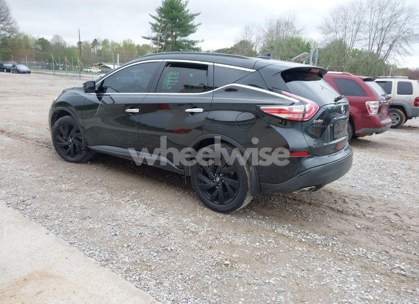 Photo 3 of 2018 Nissan Murano SL (VIN 5N1AZ2MG0JN197085)