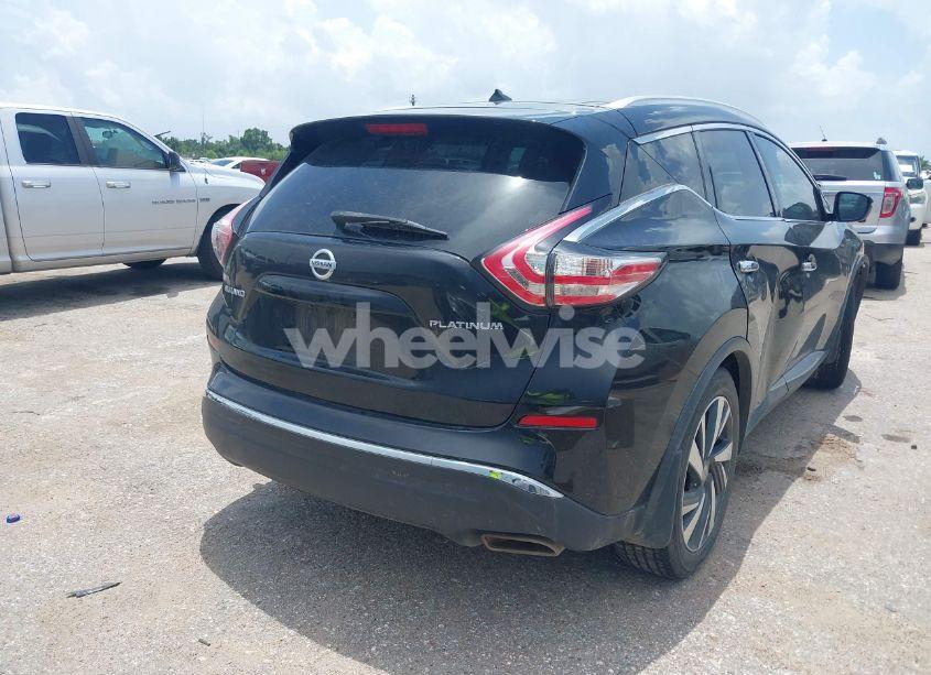 Photo 4 of 2015 Nissan Murano PLATINUM (VIN 5N1AZ2MG1FN221210)