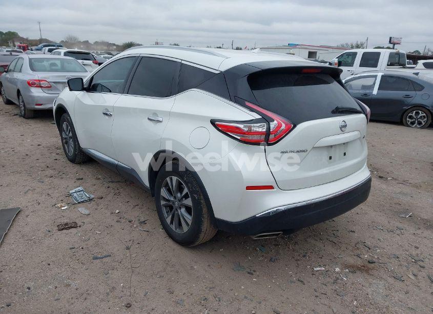 Photo 3 of 2015 Nissan Murano SL (VIN 5N1AZ2MG1FN264445)