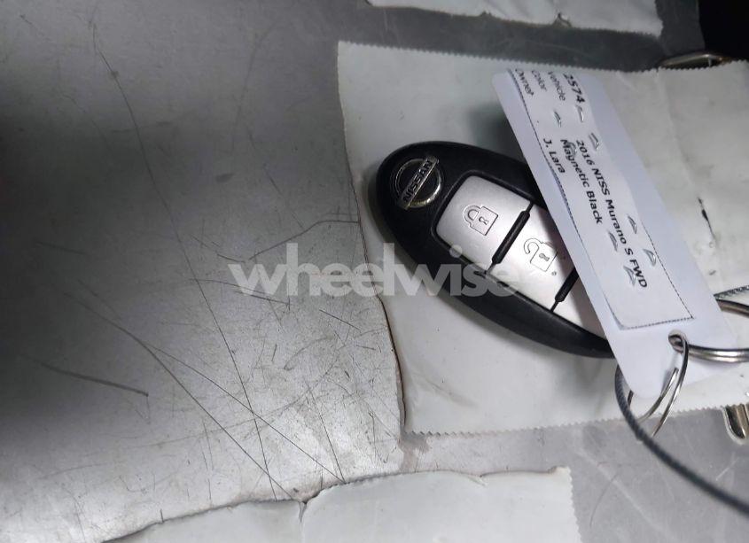 Photo 11 of 2016 Nissan Murano PLATINUM/S/SL/SV (VIN 5N1AZ2MG1GN102512)