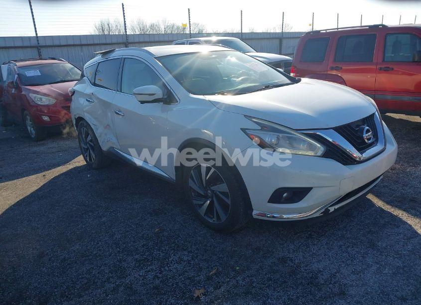 2016 Nissan Murano PLATINUM (VIN 5N1AZ2MG1GN104762) main photo