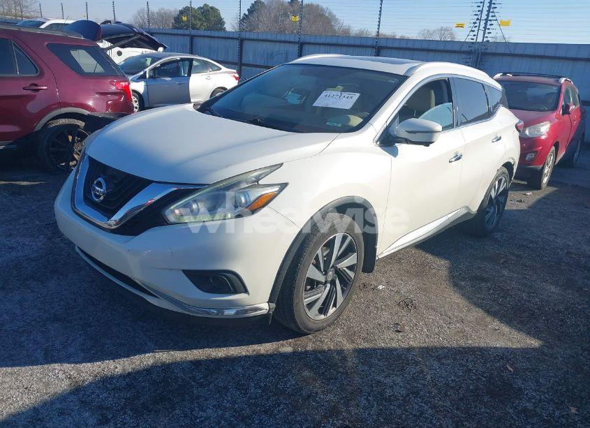 Photo 2 of 2016 Nissan Murano PLATINUM (VIN 5N1AZ2MG1GN104762)