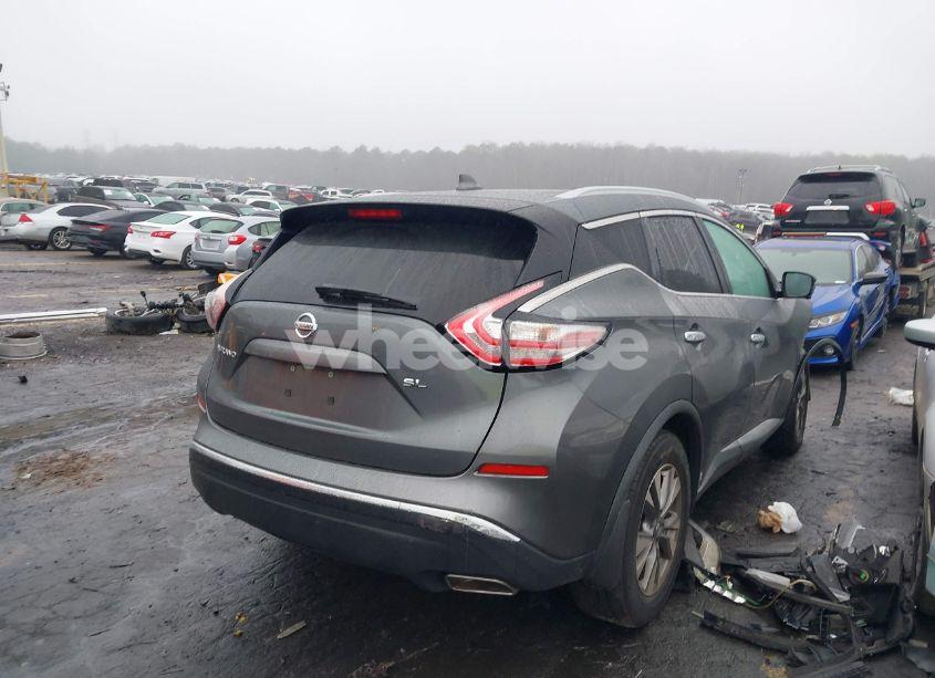 Photo 4 of 2016 Nissan Murano SL (VIN 5N1AZ2MG1GN144839)