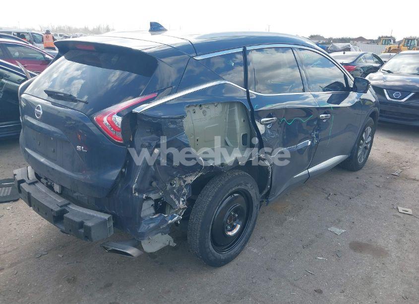 Photo 4 of 2017 Nissan Murano SL (VIN 5N1AZ2MG1HN188356)