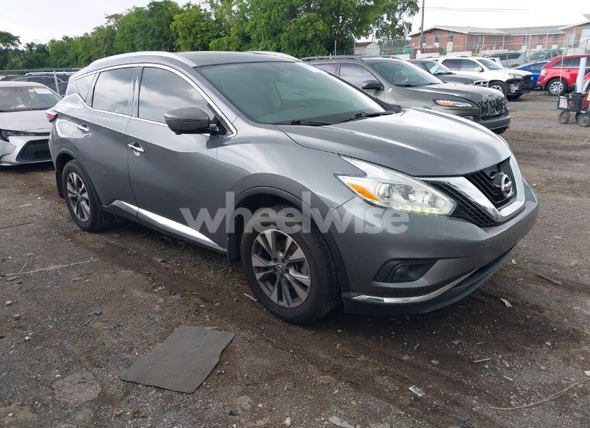2017 Nissan Murano SL (VIN 5N1AZ2MG1HN203728) main photo