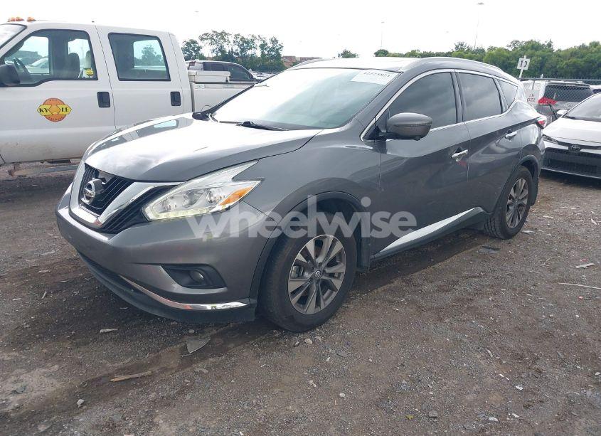 Photo 2 of 2017 Nissan Murano SL (VIN 5N1AZ2MG1HN203728)