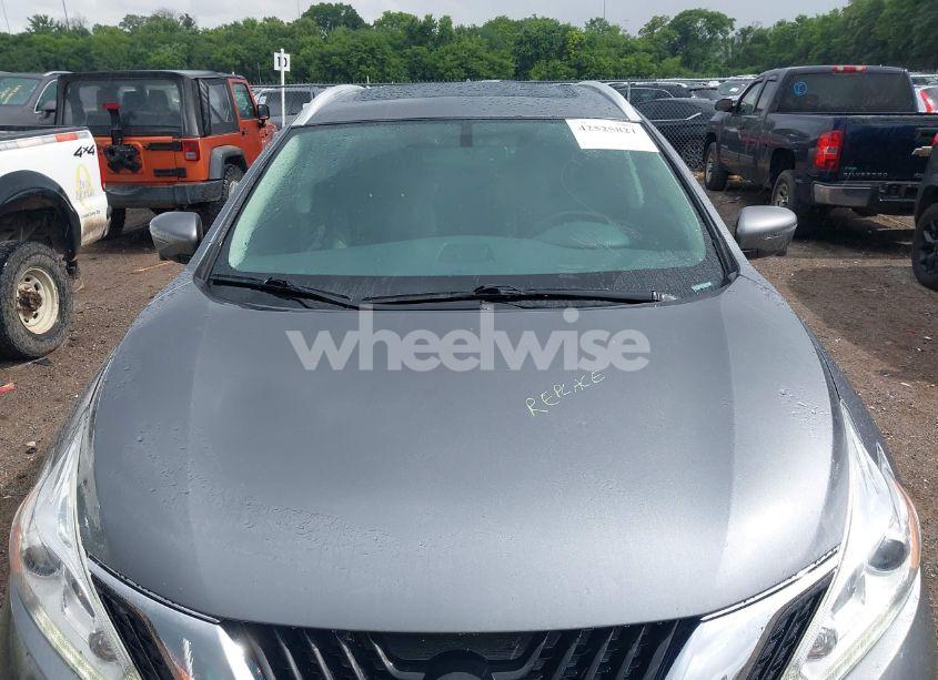 Photo 6 of 2017 Nissan Murano SL (VIN 5N1AZ2MG1HN203728)