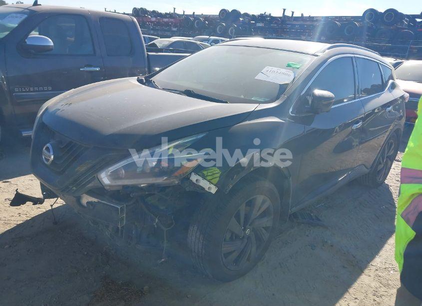 Photo 2 of 2018 Nissan Murano SL (VIN 5N1AZ2MG1JN129474)