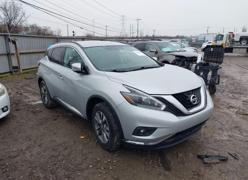 2018 Nissan Murano SV (VIN 5N1AZ2MG1JN134593) main photo