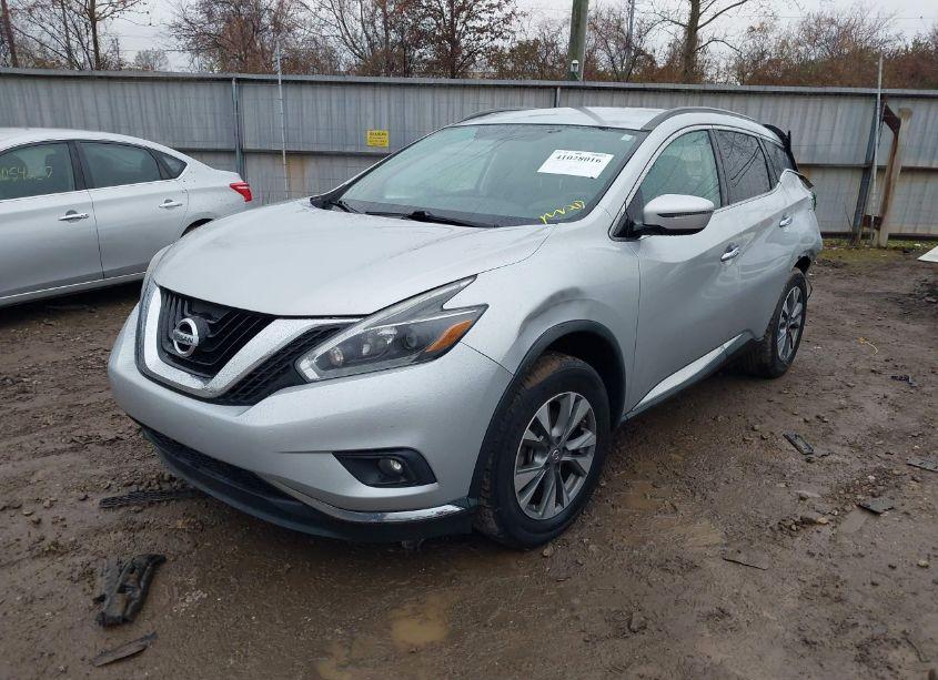 Photo 2 of 2018 Nissan Murano SV (VIN 5N1AZ2MG1JN134593)