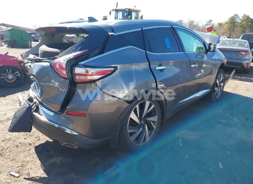 Photo 4 of 2018 Nissan Murano PLATINUM (VIN 5N1AZ2MG1JN160868)
