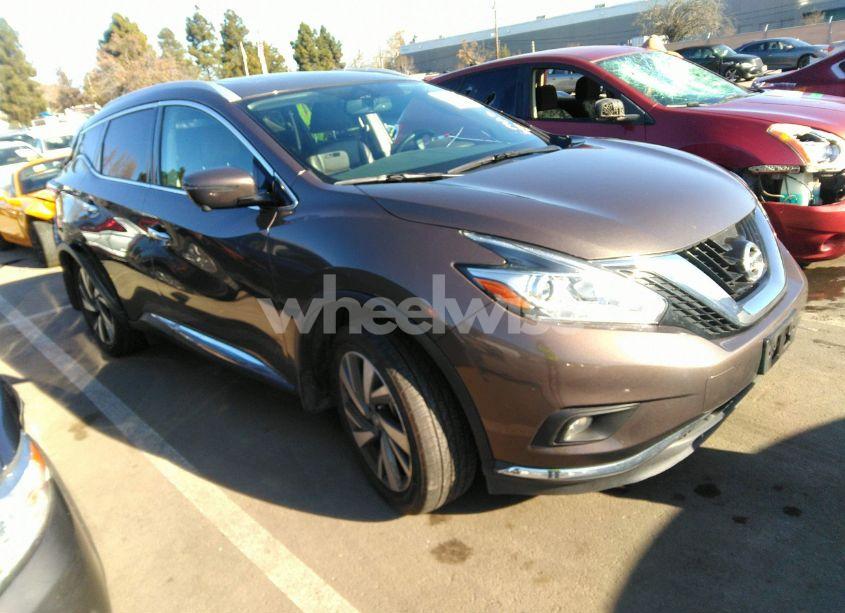 2018 Nissan Murano PLATINUM (VIN 5N1AZ2MG1JN175922) main photo