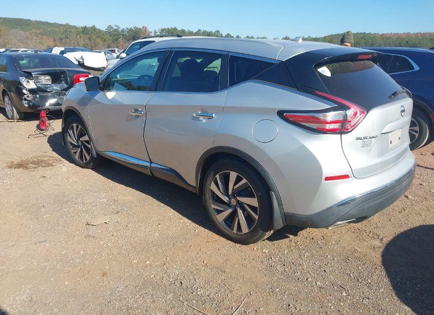 Photo 3 of 2015 Nissan Murano PLATINUM (VIN 5N1AZ2MG2FN257147)