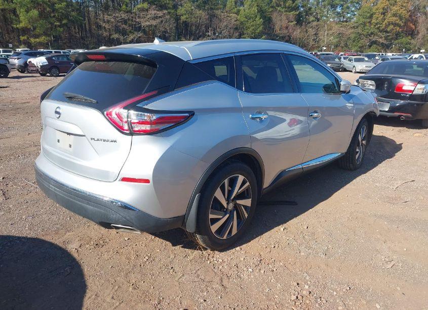 Photo 4 of 2015 Nissan Murano PLATINUM (VIN 5N1AZ2MG2FN257147)