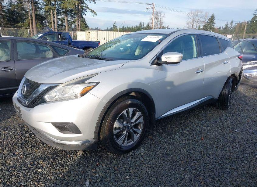 Photo 2 of 2015 Nissan Murano S (VIN 5N1AZ2MG2FN258606)