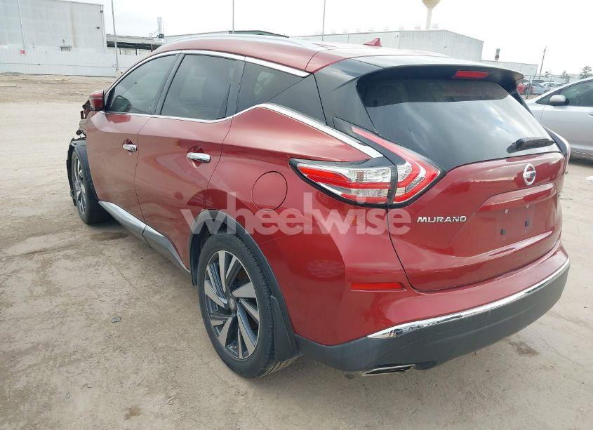 Photo 3 of 2015 Nissan Murano PLATINUM (VIN 5N1AZ2MG2FN288446)