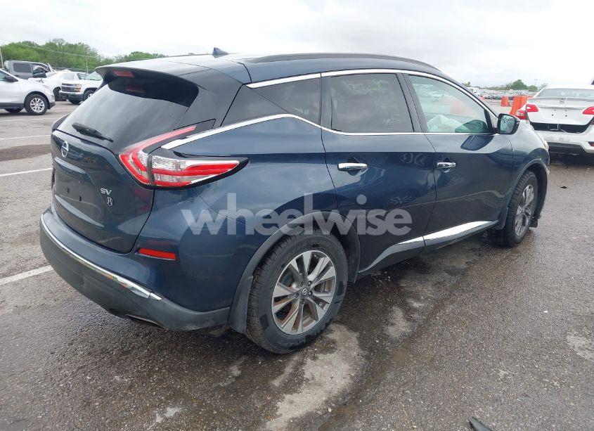 Photo 4 of 2016 Nissan Murano PLATINUM/S/SL/SV (VIN 5N1AZ2MG2GN100039)