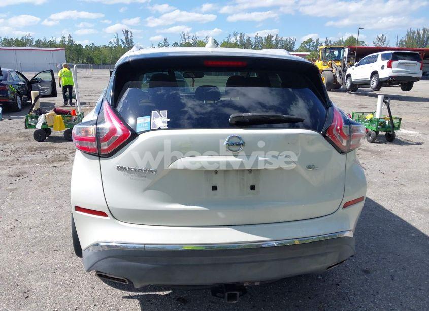 Photo 16 of 2016 Nissan Murano SL (VIN 5N1AZ2MG2GN144123)