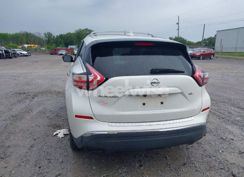 Photo 16 of 2017 Nissan Murano SL (VIN 5N1AZ2MG2HN113942)