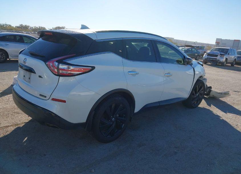 Photo 4 of 2018 Nissan Murano SL (VIN 5N1AZ2MG2JN183947)