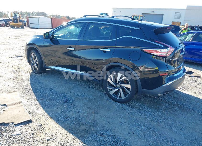 Photo 3 of 2015 Nissan Murano PLATINUM (VIN 5N1AZ2MG3FN278847)