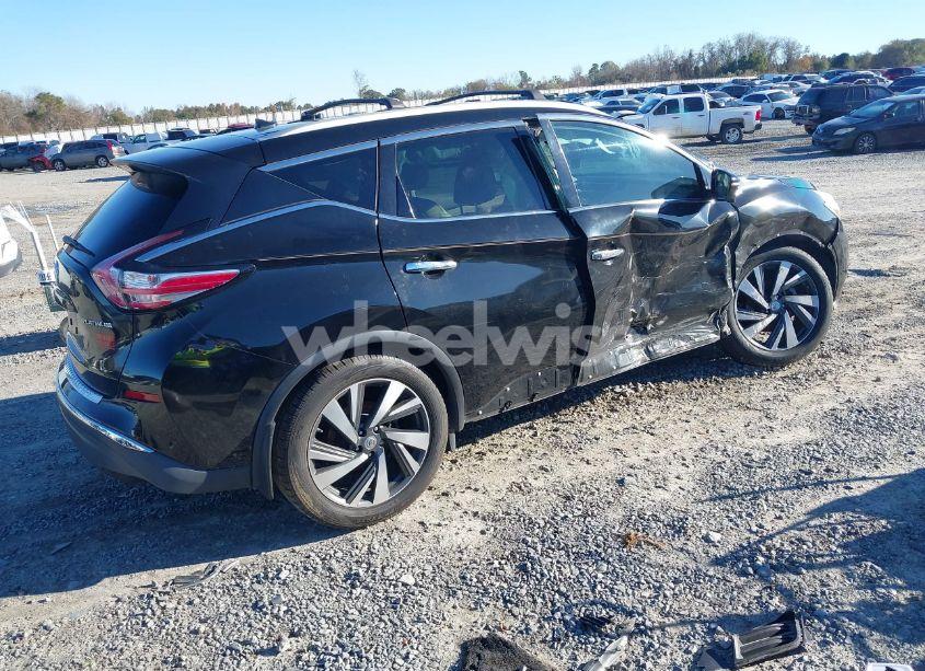 Photo 4 of 2015 Nissan Murano PLATINUM (VIN 5N1AZ2MG3FN278847)