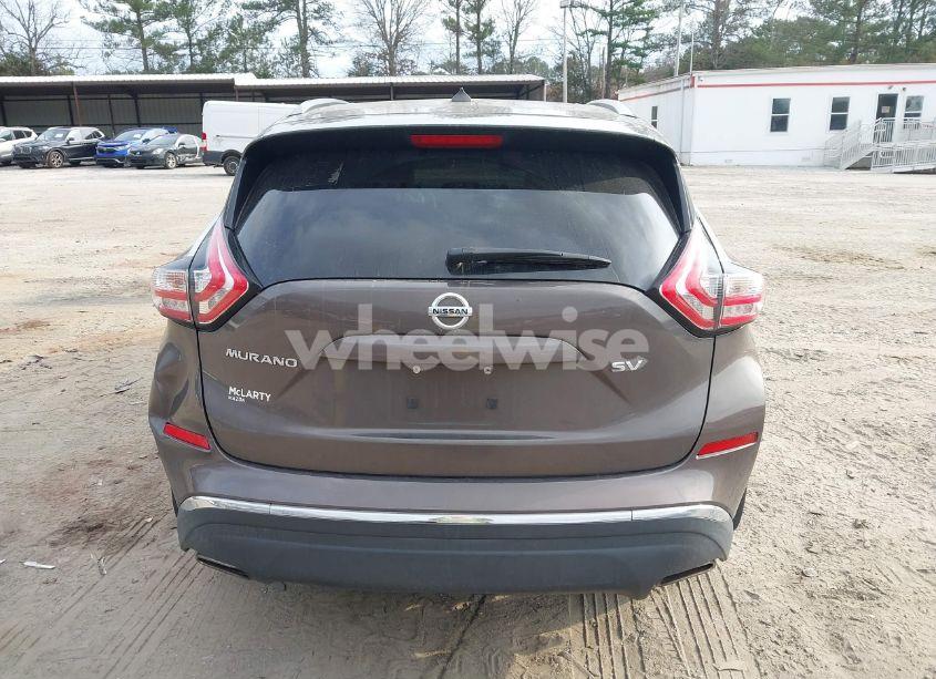 Photo 15 of 2016 Nissan Murano SV (VIN 5N1AZ2MG3GN101524)