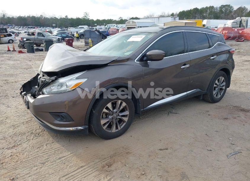 Photo 2 of 2016 Nissan Murano SV (VIN 5N1AZ2MG3GN101524)