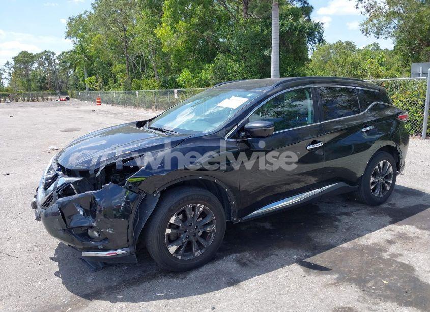 Photo 2 of 2016 Nissan Murano PLATINUM/S/SL/SV (VIN 5N1AZ2MG3GN101734)