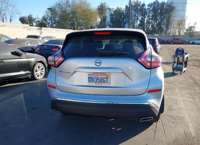 Photo 16 of 2016 Nissan Murano S (VIN 5N1AZ2MG3GN112099)