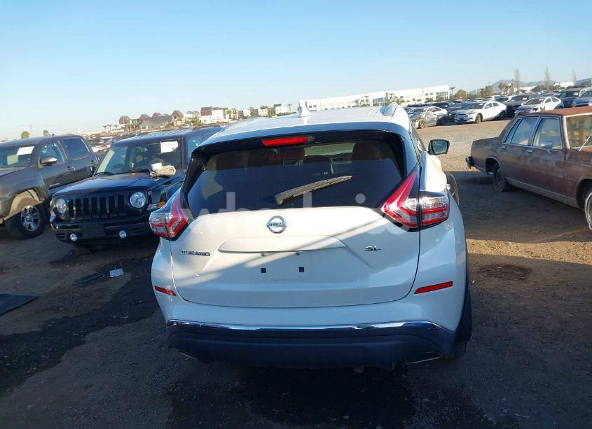 Photo 16 of 2017 Nissan Murano SL (VIN 5N1AZ2MG3HN117840)