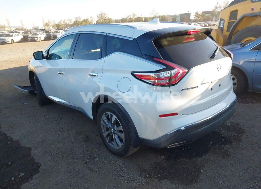 Photo 3 of 2017 Nissan Murano SL (VIN 5N1AZ2MG3HN117840)