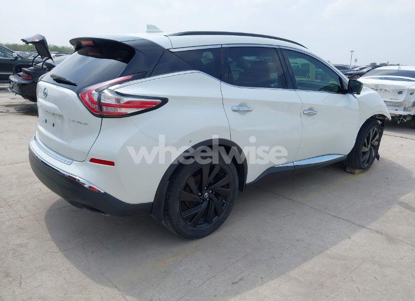 Photo 4 of 2017 Nissan Murano PLATINUM (VIN 5N1AZ2MG3HN162308)