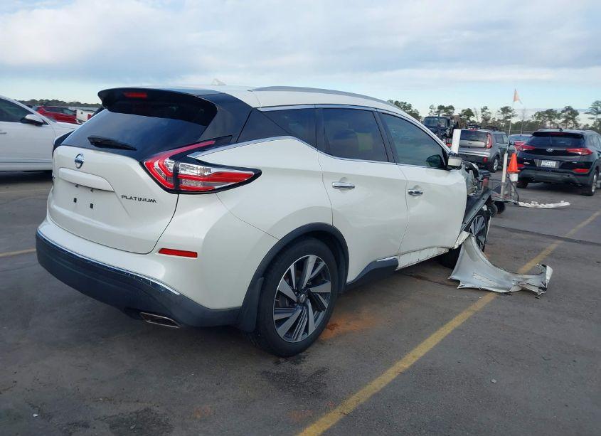Photo 4 of 2015 Nissan Murano PLATINUM (VIN 5N1AZ2MG4FN233500)